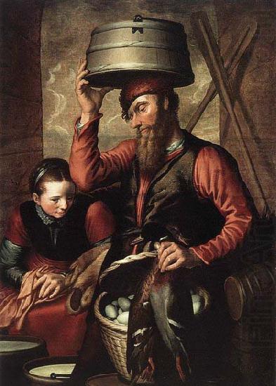 Vendor of Fowl, Pieter Aertsen